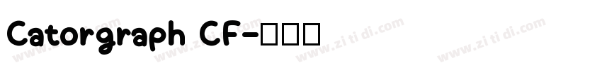 Catorgraph CF字体转换